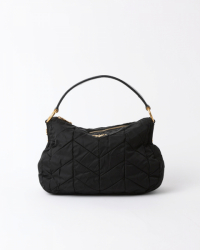 Prada Tessuto Quilted Hobo Bag