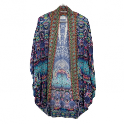 Camilla Embellished Silk Cover-Up