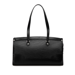 Louis Vuitton B Louis Vuitton Black Epi Leather Leather Epi Madeleine PM France