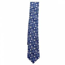 Hermès Krawatte mit Taubenmotiv