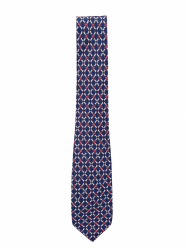 Hermès Cravate Hermès - Motif Marin - Vintage