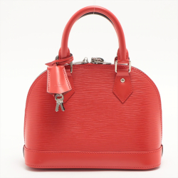Louis Vuitton Alma BB Epi Red 2-Way Top Handle