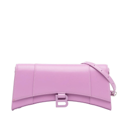 Balenciaga AB Balenciaga Pink Calf Leather Hourglass Stretch Italy