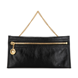 Gucci AB Gucci Black Calf Leather Rajah Pouch Italy