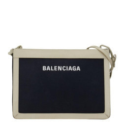 Balenciaga Navy pouch