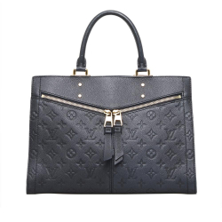 Louis Vuitton B Louis Vuitton Black Monogram Empreinte Leather Sully MM France