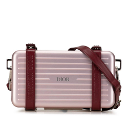 Christian Dior B Dior Pink Stainless Steel Metal x Rimowa Personal Utility Case Germany
