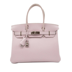 Hermès AB Hermès Pink Light Pink Calf Leather Swift Birkin Retourne 30 France