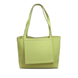 Hermès AB Hermès Yellow Calf Leather Taurillon Clemence Cabasellier 31 France