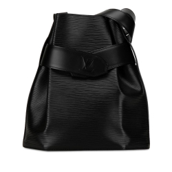 Louis Vuitton B Louis Vuitton Black Epi Leather Leather Epi Sac D Epaule PM France
