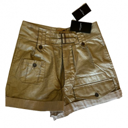 Saint Laurent Neue goldene Shorts