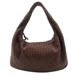 Bottega Veneta Brown leather Medium Veneta