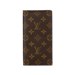 Louis Vuitton B Louis Vuitton Brown Monogram Canvas Canvas Monogram Porte-Valeurs Cartes Credit France