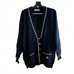 Burberry Prorsum Prorsum Lambswool Knight Logo Jacket Strickjacke