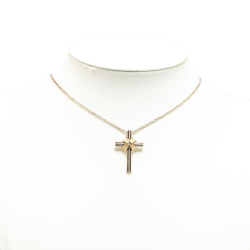 Tiffany & Co B Tiffany Silver SV925 / Sterling Silver Metal Sterling Silver Cross Pendant Necklace United States