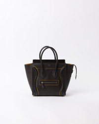 Celine Luggage Micro Shopper Tote Bag