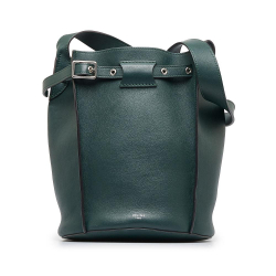 Celine AB Celine Green Calf Leather Big Bag Bucket Italy