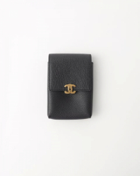 Chanel CC Grained Cigarette Pouch