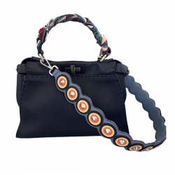 Fendi Peekaboo Selleria Calf Leather + Palladium 