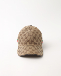 Gucci GG Web Baseball Hat