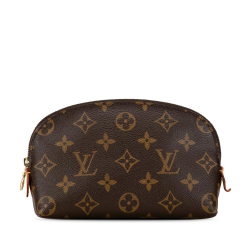 Louis Vuitton AB Louis Vuitton Brown Monogram Canvas Canvas Monogram Cosmetic Pouch Spain