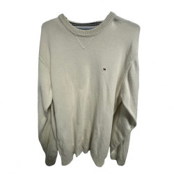 Tommy Hilfiger Crew-neck textured knit sweater