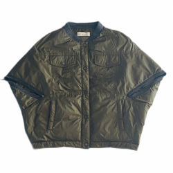 Alysi Military Green Down Vest