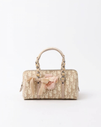 Christian Dior Oblique Romantique Small Boston Bag