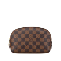 Louis Vuitton B Louis Vuitton Brown Damier Canvas Canvas Damier Ebene Cosmetic Pouch Spain