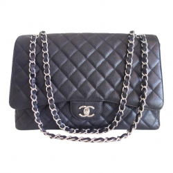 Chanel Sac Chanel Classique jumbo caviar noir