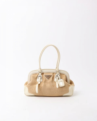 Prada Straw Bag