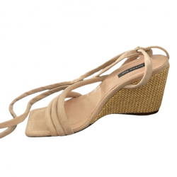 Patrizia Pepe Ocean Sand Sandalen mit Keilabsatz