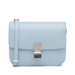 Celine AB Celine Blue Light Blue Calf Leather Medium Classic Box Italy