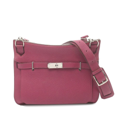 Hermès B Hermès Purple Magenta Calf Leather Clemence Jypsiere 28 France