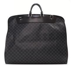 Louis Vuitton B Louis Vuitton Black Damier Canvas Canvas Damier Graphite Garment Cover France