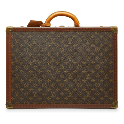 Louis Vuitton B Louis Vuitton Brown Monogram Canvas Canvas Monogram Alzer Trunk 50 France