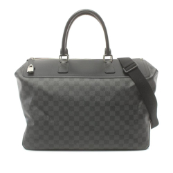 Louis Vuitton B Louis Vuitton Black Damier Canvas Canvas Damier Graphite Neo Greenwich France