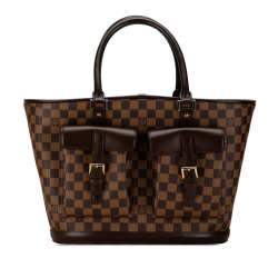 Louis Vuitton AB Louis Vuitton Brown Damier Canvas Canvas Damier Ebene Manosque GM France