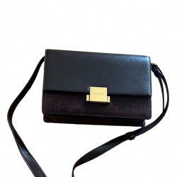 Saint Laurent Braune Crossbody-Tasche