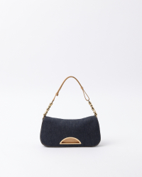 Christian Dior Denim Maris Pearl Bag