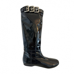 Miu Miu Stiefel aus Lackleder