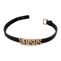 Versus Versace Choker Métallo + pele