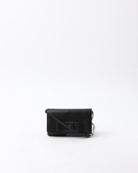 Prada Saffiano Lux Ribbon Crossbody Wallet Bag