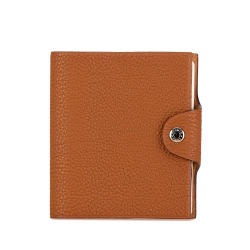 Hermès AB Hermès Brown Calf Leather Mini Togo Ulysse Agenda Notebook France