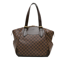 Louis Vuitton B Louis Vuitton Brown Damier Canvas Canvas Damier Ebene Verona GM France