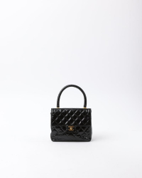 Chanel Classic Soft Patent Handle Bag