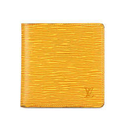 Louis Vuitton B Louis Vuitton Yellow Epi Leather Leather Epi Portefeuille Marco Wallet France