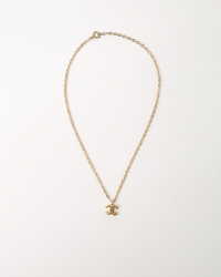 Chanel CC Gold-toned Necklace