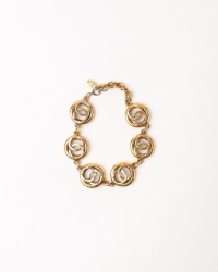 Chanel Coco Mark Gold Bracelet