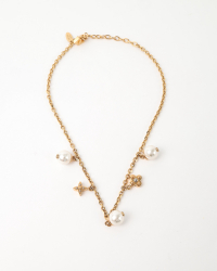 Louis Vuitton Charmy Pearl Necklace